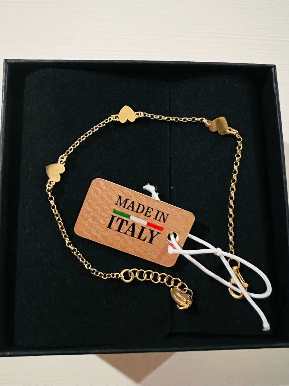 Mia Fiore 14K Gold Plated
Sterling Silver Bracelet 6.5" + 2" bracelet NWT